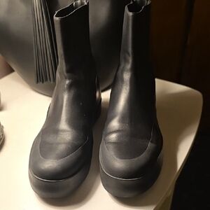 Black Women's Ankle Boots Neous